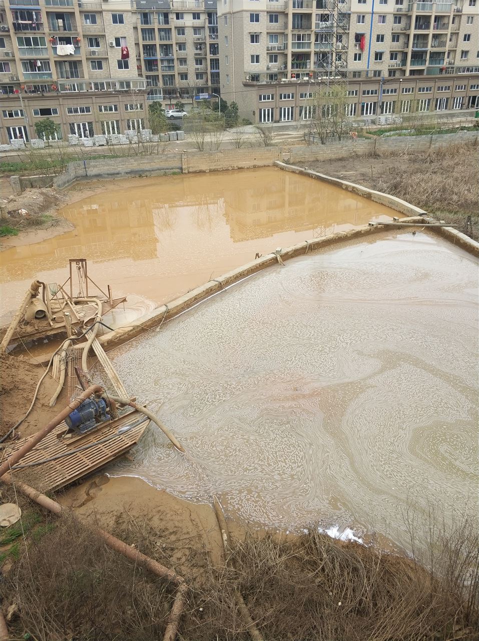 扬州沉淀池淤泥清理-厂区废水池淤泥清淤
